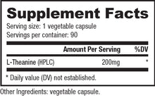 Cargar imagen en el visor de la galería, 100% Pure L-Theanine By Nutrabio