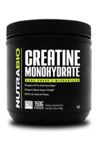 Load image into Gallery viewer, Creatine Monohydrate 150grams (30servs) By Nutrabio