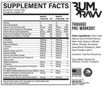 Cargar imagen en el visor de la galería, CBum Series Thavage Pre-workout By Raw Nutrition
