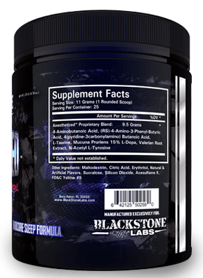 Anesthetized Sleep Aid By Blackstone Labs Anesthetized Sleep Aid By Blackstone Labs