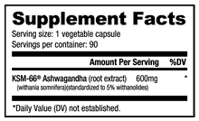 Load image into Gallery viewer, Ashwagandha KSM-66 By Nutrabio