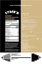 Load image into Gallery viewer, Protein Pancakes By Stack'D