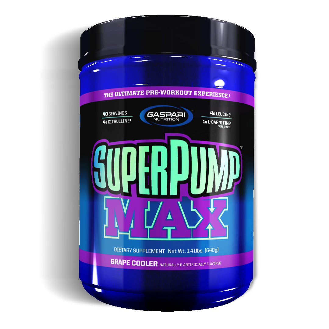 SUPER PUMP MAX スーパーパンプマックス GRAPE COOLER味 Pre-Workout SuperPump Max | Power & Performance – Gaspari