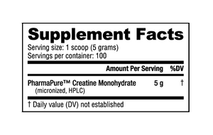 Creatine Monohydrate 500grams By Nutrabio