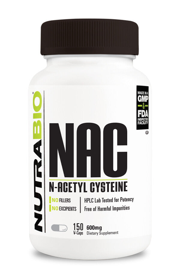 N-Acetyl-Cysteine (NAC) 600mg By Nutrabio