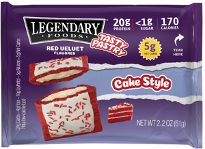 Tasty Pastry Cake style 12pk (low-carb) By Legendary Foods