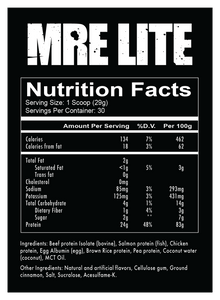 MRE Lite By Redcon1