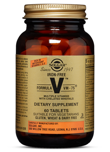 Iron Free Formula VM-75 60ct - PNC Maine