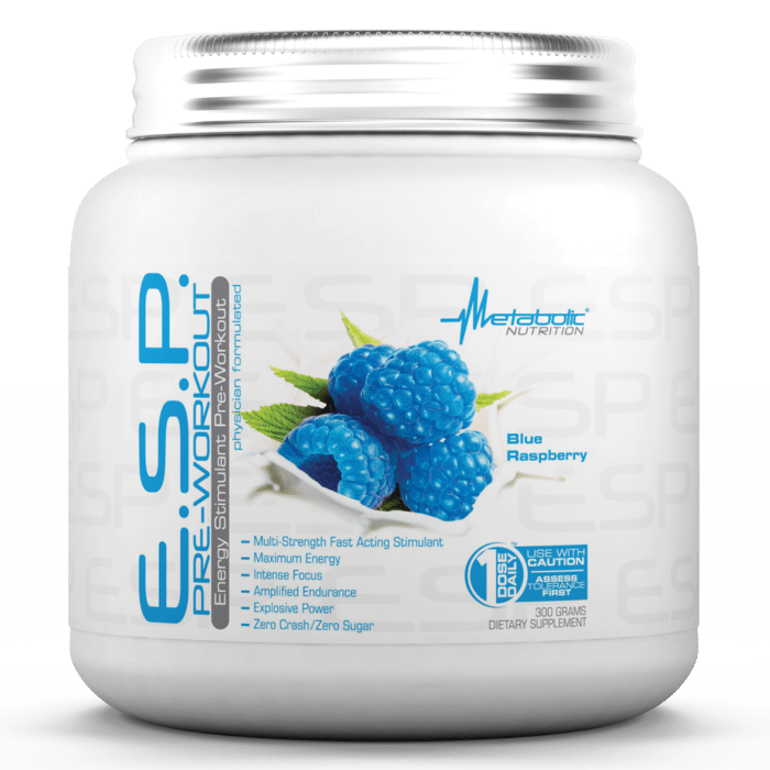 Esp Pre Workout By Metabolic Nutrition